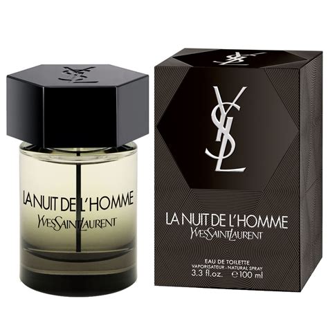 YVES SAINT LAURENT LA NUIT DE L’HOMME EDP 100ml.